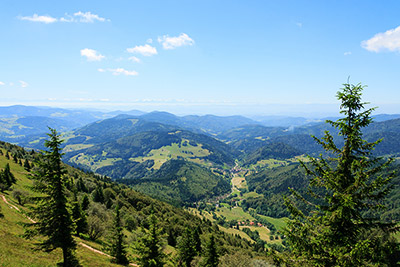 Wandern auf dem Belchen mit herrlicher Aussicht